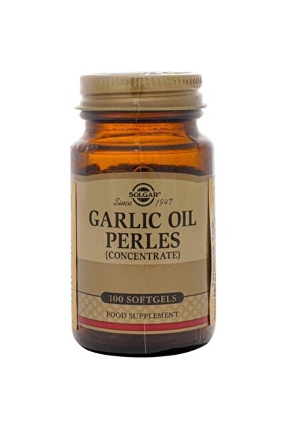 Solgar Garlic Oil Perles 100 Capsules