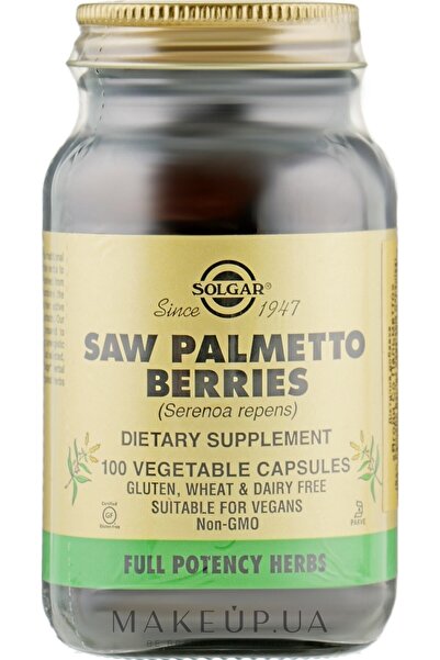 Solgar Saw Palmetto Berries 100 5235698785245