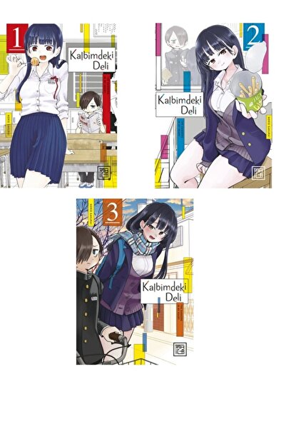 Athica Kalbimdeki Deli 1-2-3. Ciltler Manga Seti