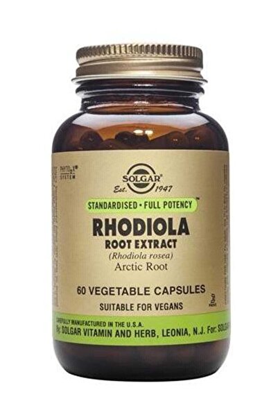 Solgar Rhodiola Root Extract 60 Herbal Capsules