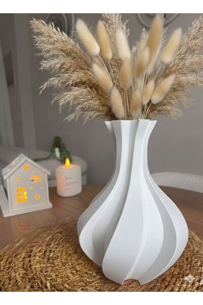 micreative3d Modern Spiral Dekoratif Vazo