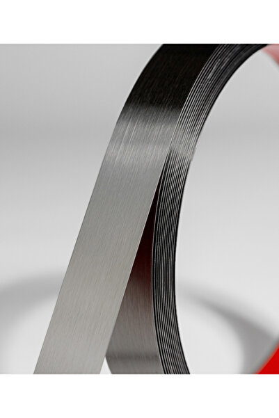 MaffStuff Self-adhesive decorative strip, nickel-plated stainless steel, 1 cm...