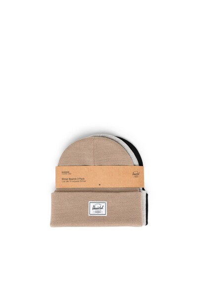 Herschel Supply Co. Elmer | Akrilik Bere, 3'lü Set, Çoklu Paket