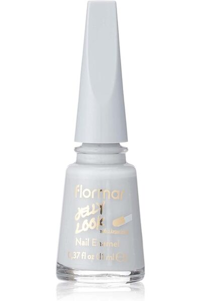 Flormar Jelly Look Nail Enamel - Jl24 Light Grey