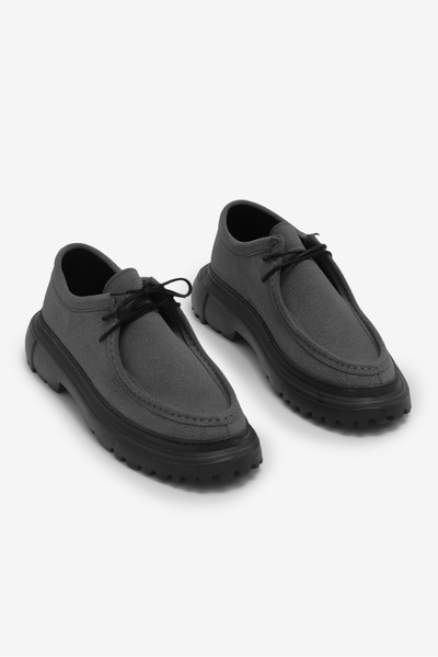 Tonny Black Men's Smoked Suede Comfortable Fit Men's Loafer Shoes