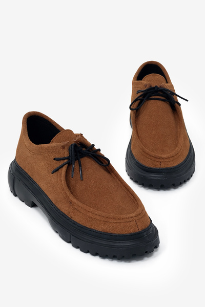 Tonny Black Men's Tan Suede Comfortable Fit Men's Loafer Shoes