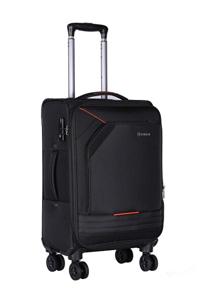 eminent Expandable Luggage Trolley Bag Soft Suitcase for Unisex Travel