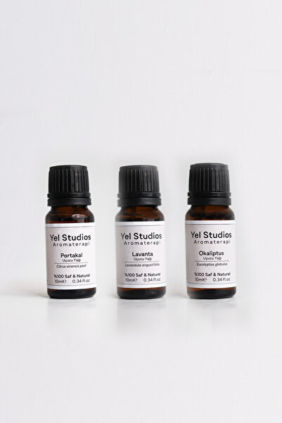 Yel Studios 3'lü Uçucu Yağ Seti