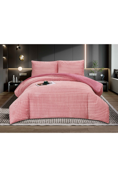 FIONNA.RO Cocolino Solid Color Striped - Pink