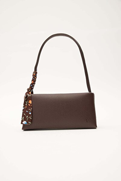 PAULMARK Mini geantă de umăr cu eșarfă pentru femei