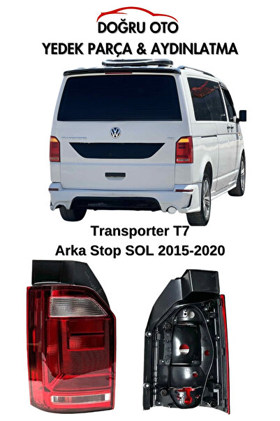 DOĞRU TİCARET AUTO PARTS Transporter T7 Arka Stop SOL 2015-2020 (7E0945095K)