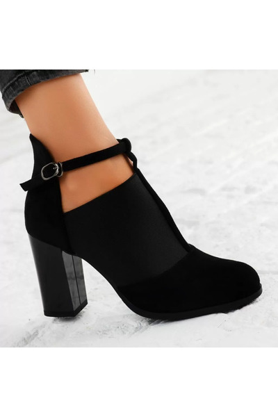 Zaira Women's Ankle Boots Frida Black #9698 - 40