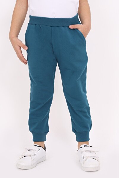Toontoy Boy's Printed Basic Jogger Sweatpants with Ribbed Waistband and Pocke...