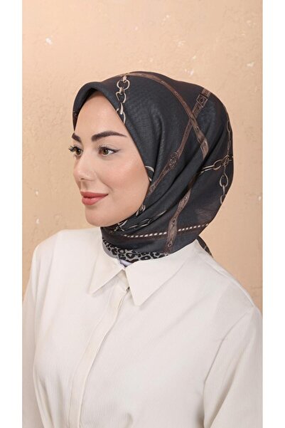 locella Soft Pamuk Eşarp Gri