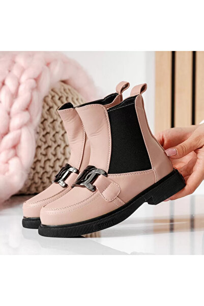 Zaira Kids Boots Shiny Pink #16951 - 37