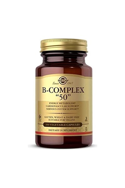 Solgar Vitamin B-Complex 50 100 1 Pack (1 X 1 Stück)