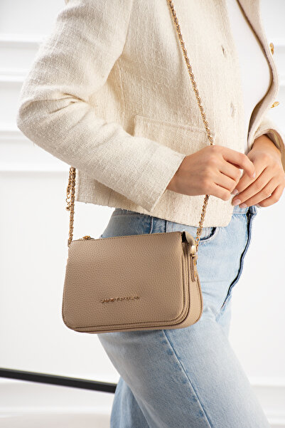 Just Polo Women's Shoulder Bag Adjustable Chain Strap