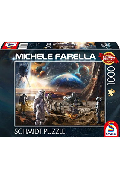 Schmidt Spiele Michele Farella: Infinite Worlds - Space Missions, Puzzle (100...