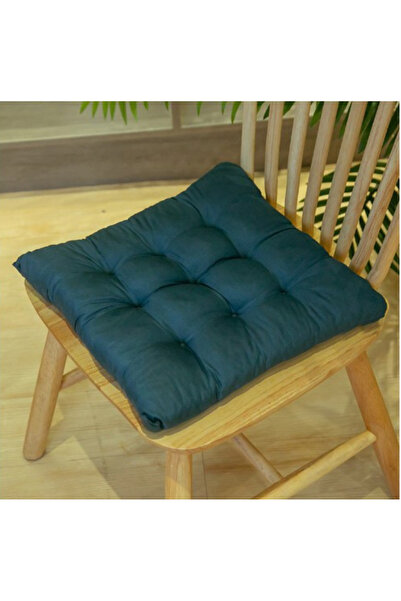OEM Soft chair cushion, 38*38 cm. dark green