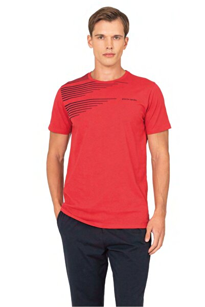 Pierre Cardin Cotton, Men's T-Shirt & Pajama Set, Printed, Short Sleeve, Crew...