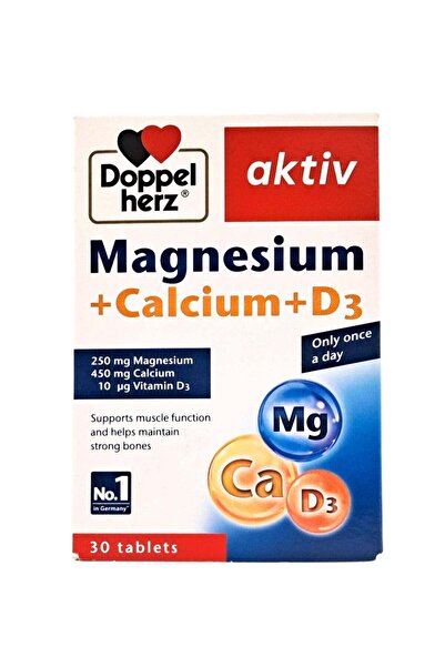 Doppelherz Magnesium+Ca+Vit D3 One A Day Tablet 30'S