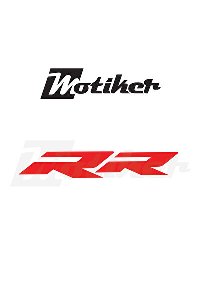 Motiker RKS SRK 125R RR Yazı Tasarımı Sticker Etiket Modeli