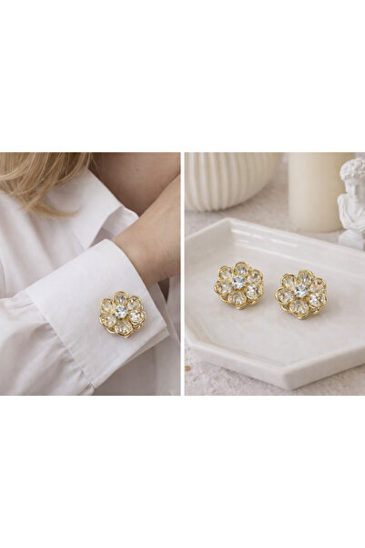 Ezgdesign BROŞ KADIN KOL DÜĞMESİ