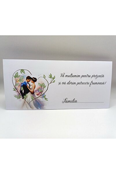 Handmade Set of 10 wedding gift envelopes