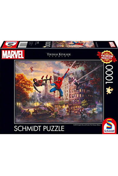 Schmidt Spiele Thomas Kinkade Studios: Marvel Spider-Man & Friends - The Ulti...