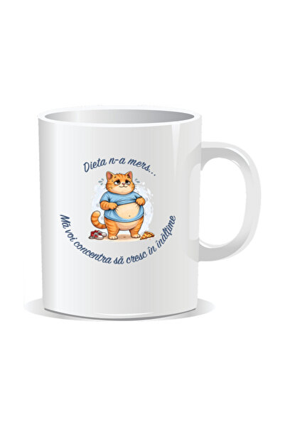 OEM Personalized mug with funny message, Diet didn't work. I'll focus on grow...