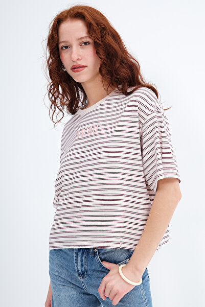 Addax Striped T-Shirt P10545