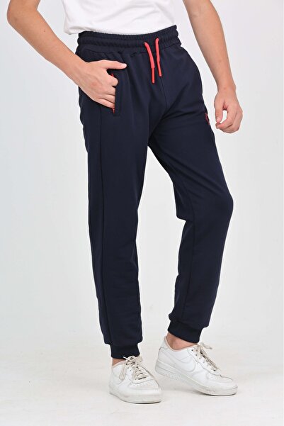 Toontoy Boy's Printed Basic Jogger Sweatpants with Elastic Waist and Pockets ...