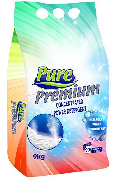 Pure Premium Powder Detergent Color 9kg – 90 Washes