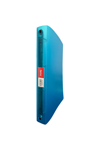 Optima Mechanical Notebook 4 Rings - D16mm, Flexible PP Covers, Flex - Transp...