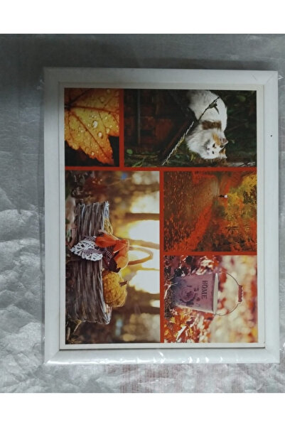 esdekor White Cat with White Edges Cushioned Patterned Enjoyment Tray Breakfa...