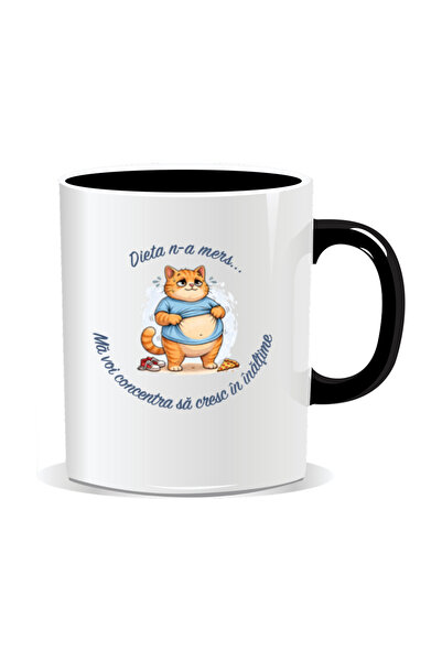 OEM Personalized mug with funny message, Diet didn't work. I'll focus on grow...