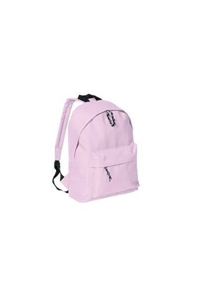 EGF Backpack, front pocket with zipper, padded back, Pink