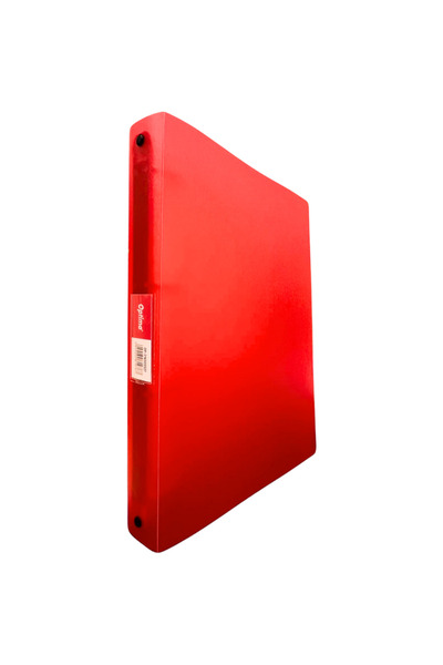 Optima Mechanical Notebook 4 Rings - D25mm, Flexible PP Covers, Flex - Transp...