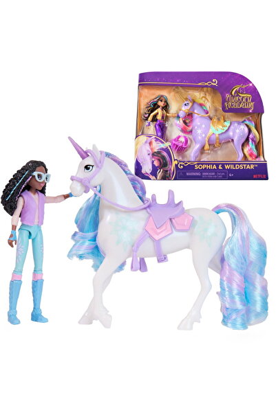 Spinmaster Spin Master Unicorn Academy - Set Layla și Unicornul Ghețar, figur...