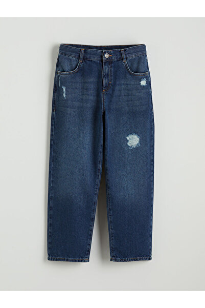 LC Waikiki Ripped Detailed Boy Jean Trousers