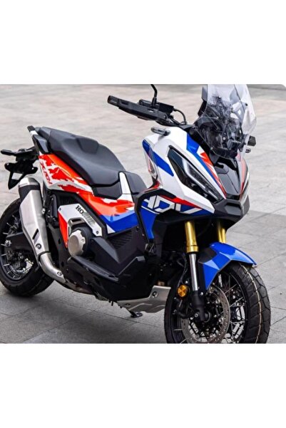 Motiker Honda X-ADV 2025 Lacivert Kırmızı Takım Sticker Etiket Modeli