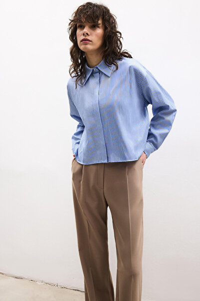 Touché Privé Striped Short Shirt