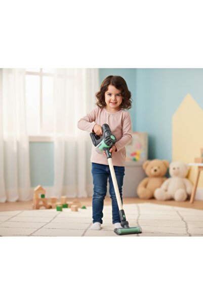 Boom Light Aspirator copii cu funcție de aspirare reală, set curățenie 3+