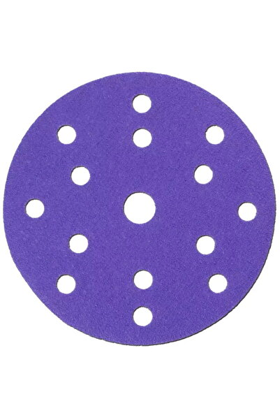 Generic Ceramic Abrasive Discs 150 mm, #60, Velcro, Set of 5