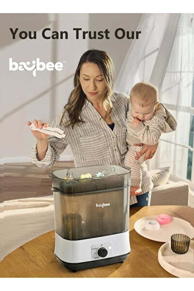 BAYBEE Baby Bottle Sterilizer and Dryer | Electric Steam Bottle Drying with 8 Bottles Capacity