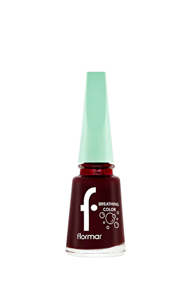 Flormar طلاء أظافر بريثينج كلرز -012 بورغندي