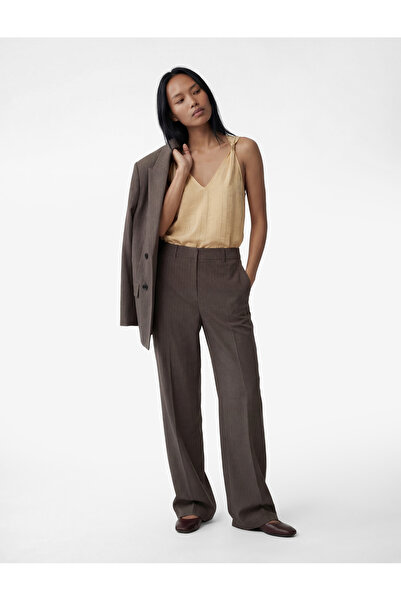 Koton Women'S Beige Viscose Blouse