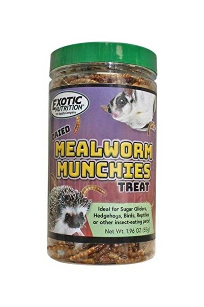 Exotic Nutrition وجبات خفيفة من ديدان الوجبة