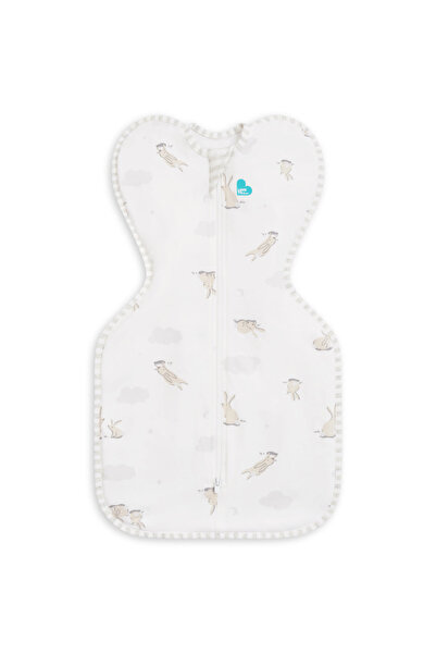 Love to Dream sac de dormit pentru infasat Swaddle Up,Bunnies, 2-3.8 kg, NB