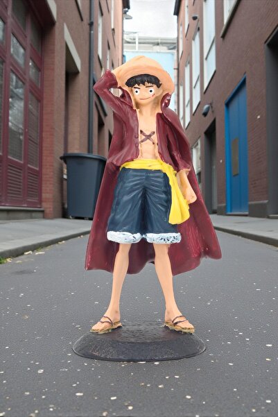 e-life shop One Piece Luffy Anime Figür Heykel 17 cm Dekoratif Biblo Ev Ofis ...